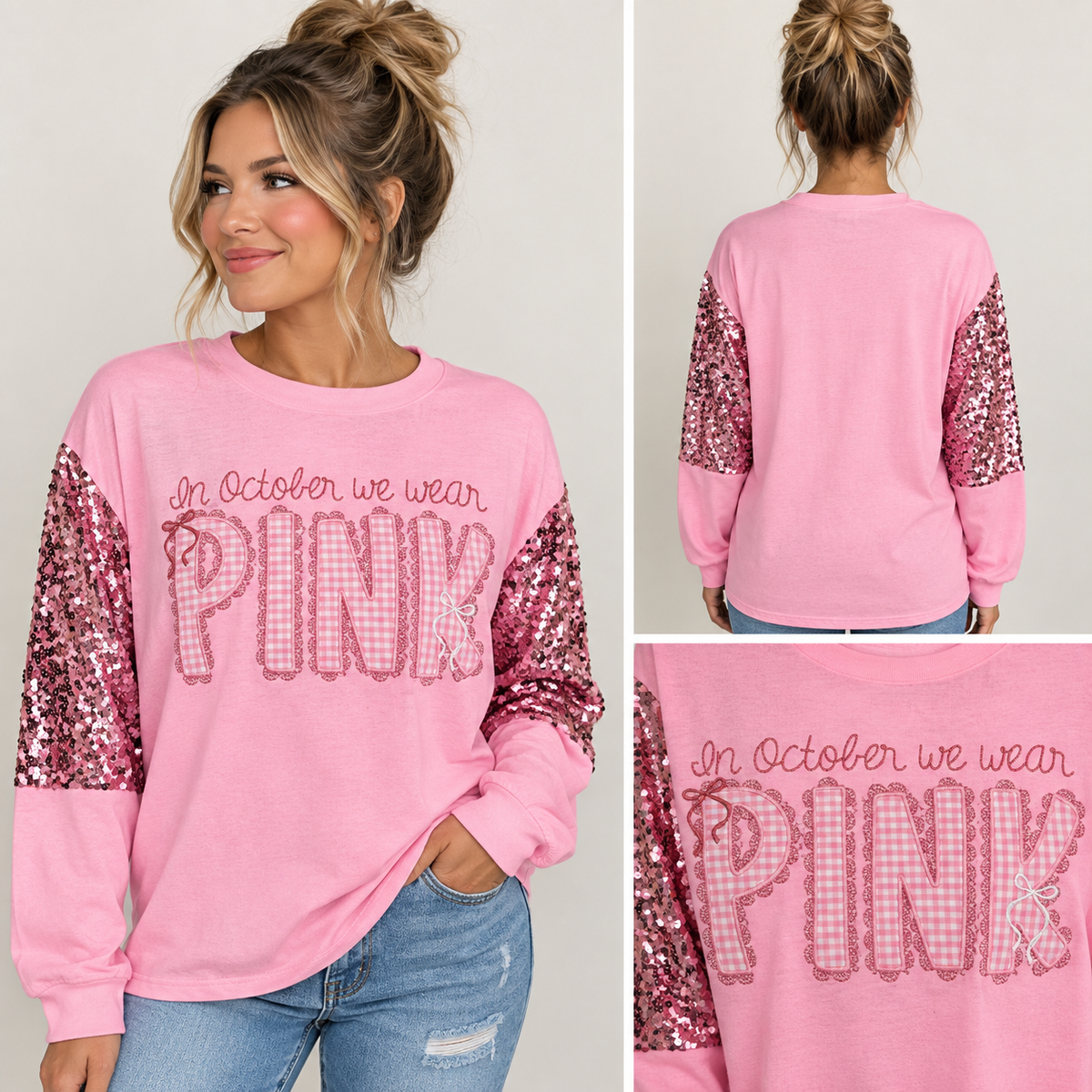 In October we wear PINK