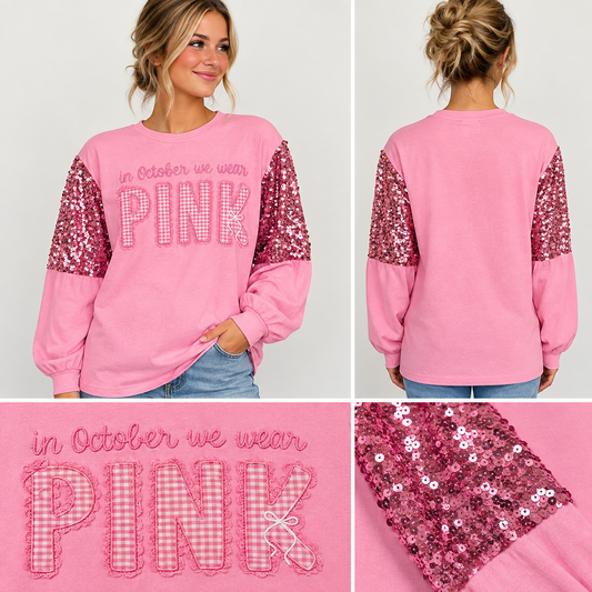 In October we wear PINK